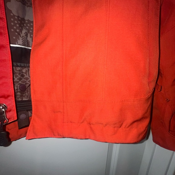 Patagonia H2No women’s orange waterproof insulated ski jacket - Picture 4 of 5